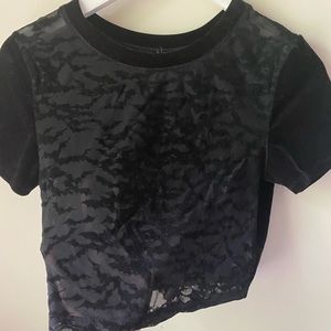 Bat Crop Top